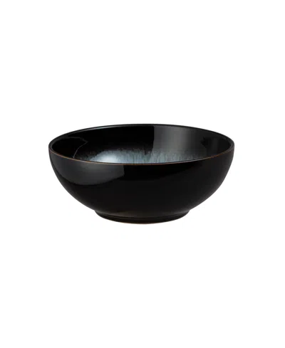Denby Halo Cereal Bowl In Black,blue