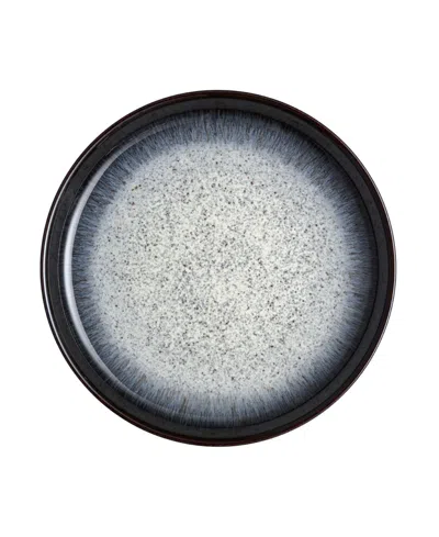 Denby Halo Coupe Dinner Plate In Black,blue