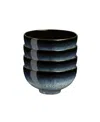 Denby Halo Rice Bowls, Set Of 4 In Multi