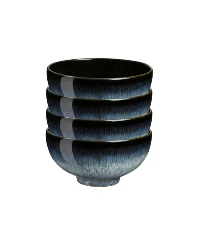 Denby Halo Rice Bowls, Set Of 4 In Multi