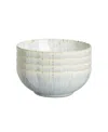 Denby Halo Speckle Cereal Bowls, Set Of 4 In Multi