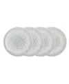 Denby Halo Speckle Dinner Plates, Set Of 4 In Multi