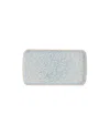 Denby Halo Speckle Rectangular Plate In Blue