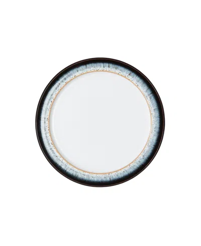 Denby Halo Wide Rimmed Small Plate In Black,blue