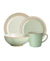Denby Heritage Orchard 16 Pc Set In Light Gree
