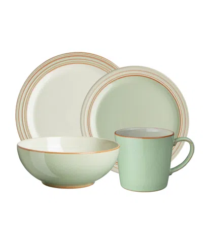Denby Heritage Orchard 16 Pc Set In Light Gree