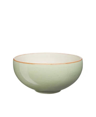 Denby Heritage Orchard Ramen/large Noodle Bowl In Green