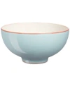 Denby Heritage Pavilion Rice Bowl In Light Blue