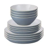 Denby Impression  12 Pc Set In Blue