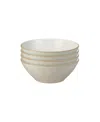 Denby Impression Cereal Bowl Set Of 4 In Cream