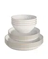 Denby Kiln By  Collection 12 Pc. Dinnerware Set, Service For 4 In Neutral