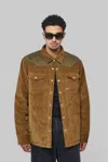 Denham Craft Jacket Cotea In Brown