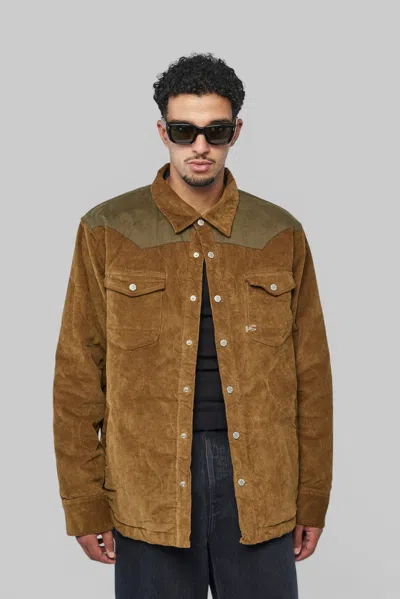 Denham Craft Jacket Cotea In Brown