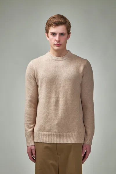 Denham Crew Knit In Beige