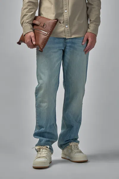 Denham Dagger Slim Fit Jeans In Blue