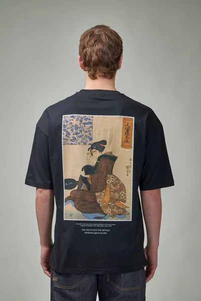 Denham Dva Jinshin Tee In Black