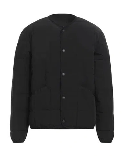 Denham Man Jacket Black Size L Polyester, Elastane