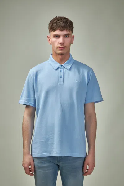 Denham Rich Polo In Blue