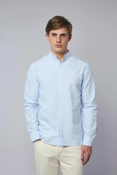 Denham Scissor Button Down In Blue