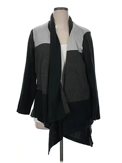 Pre-owned Denim 24/7 Cardigan Sweater In Gray