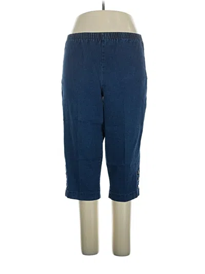 Pre-owned Denim 24/7 Casual Pants In Blue