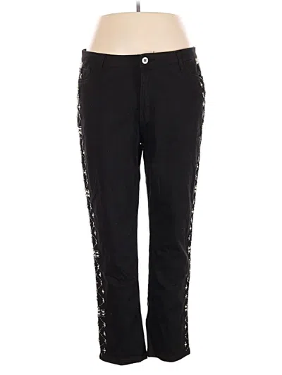 Pre-owned Denim 24/7 Jeans In Black