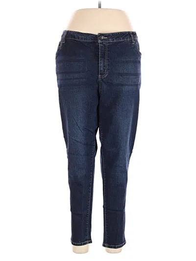 Pre-owned Denim 24/7 Jeans In Blue