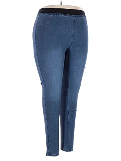 Pre-owned Denim 24/7 Jeans In Blue