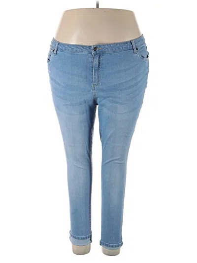 Pre-owned Denim 24/7 Jeans In Blue