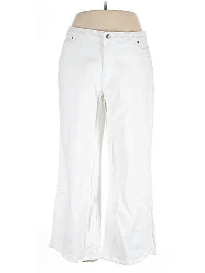 Pre-owned Denim 24/7 Jeans In White