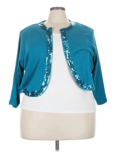 Pre-owned Denim 24/7 Kimono In Blue