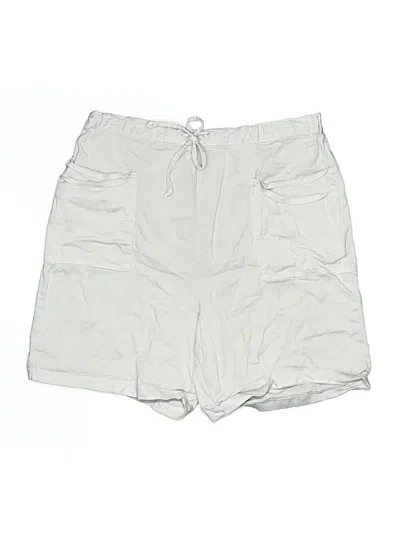 Pre-owned Denim & Co Athletic Shorts In Silver
