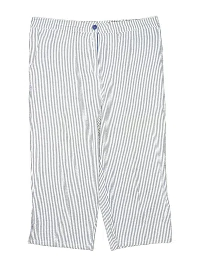 Pre-owned Denim & Co Board Shorts In White