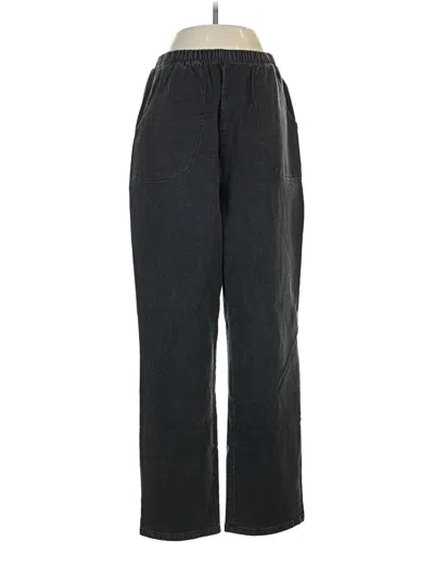 Pre-owned Denim & Co Casual Pants In Black
