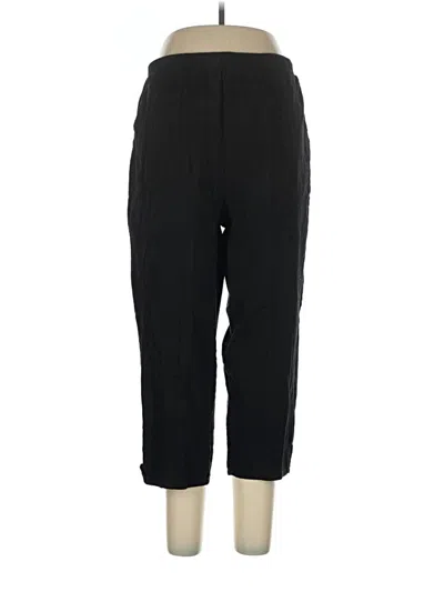 Pre-owned Denim & Co Casual Pants In Black