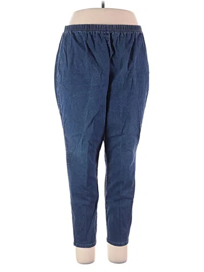 Pre-owned Denim & Co Casual Pants In Blue