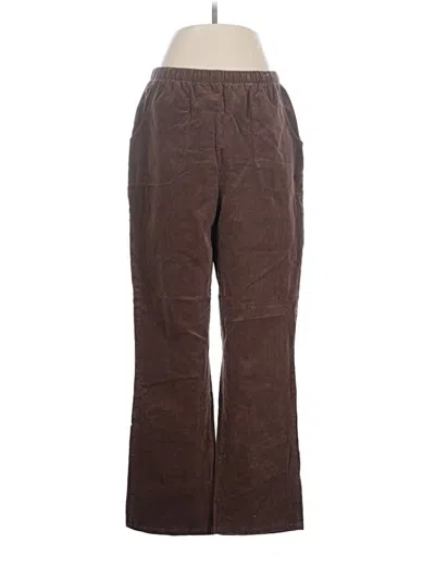 Pre-owned Denim & Co Casual Pants In Brown