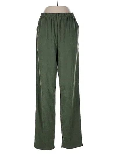 Pre-owned Denim & Co Casual Pants In Green