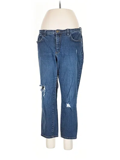 Pre-owned Denim & Co Jeans In Blue