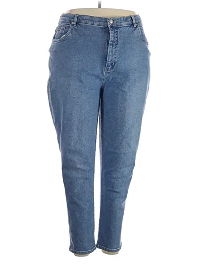 Pre-owned Denim & Co Jeans In Blue