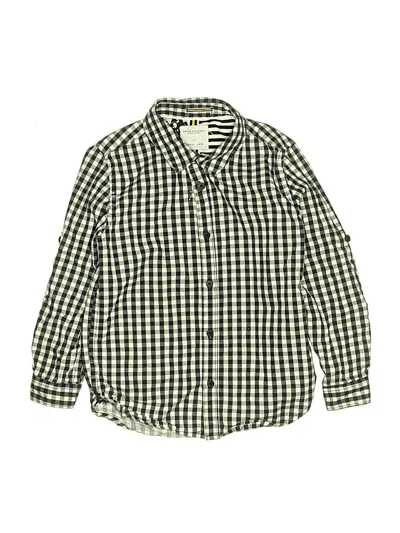 Pre-owned Denim & Flower By Ricky Singh Kids' Long Sleeve Button Down Shirt In Green