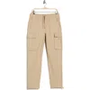Denim And Flower Cargo Pants In Neutral