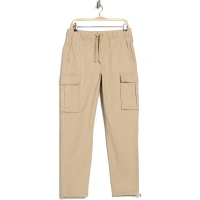 Denim And Flower Cargo Pants In Neutral