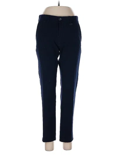 Pre-owned Denim And Flower Casual Pants In Blue