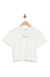 Denim And Flower Error Code Graphic Tee In White