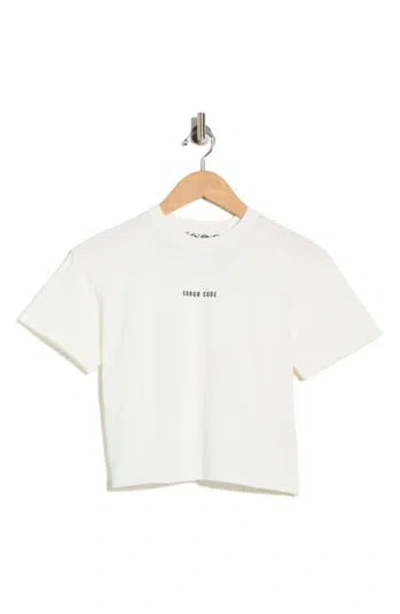 Denim And Flower Kids'  Error Code Graphic Tee In White