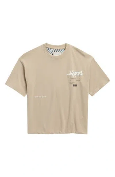 Denim And Flower Kids' Bill Graphic T-shirt In Neutral