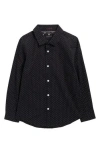 Denim And Flower Kids' Dot Print Button-up Shirt In Animal Print