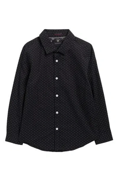 Denim And Flower Kids' Dot Print Button-up Shirt In Animal Print