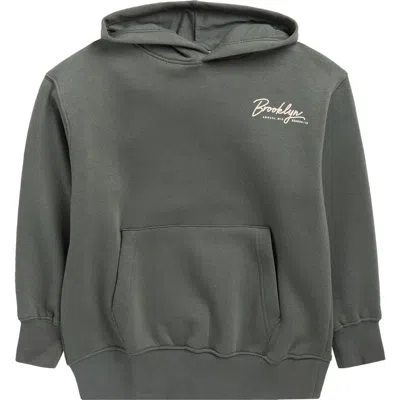 Denim And Flower Kids' Logo Pullover Hoodie In Multi